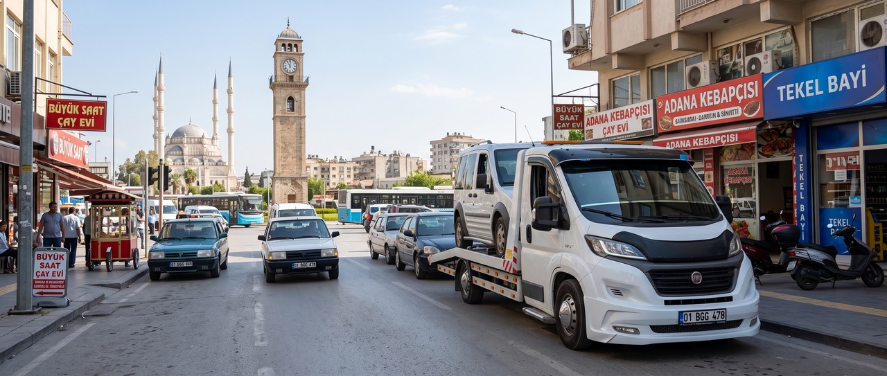 Adana oto kurtarma kaza sonrası araç kurtarma hizmeti